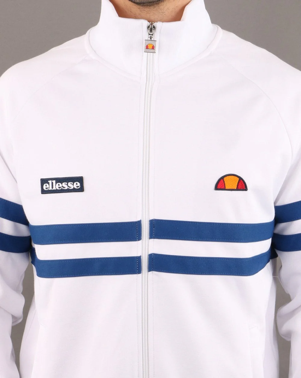Ellesse Rimini Track Top White/navy - Image 4