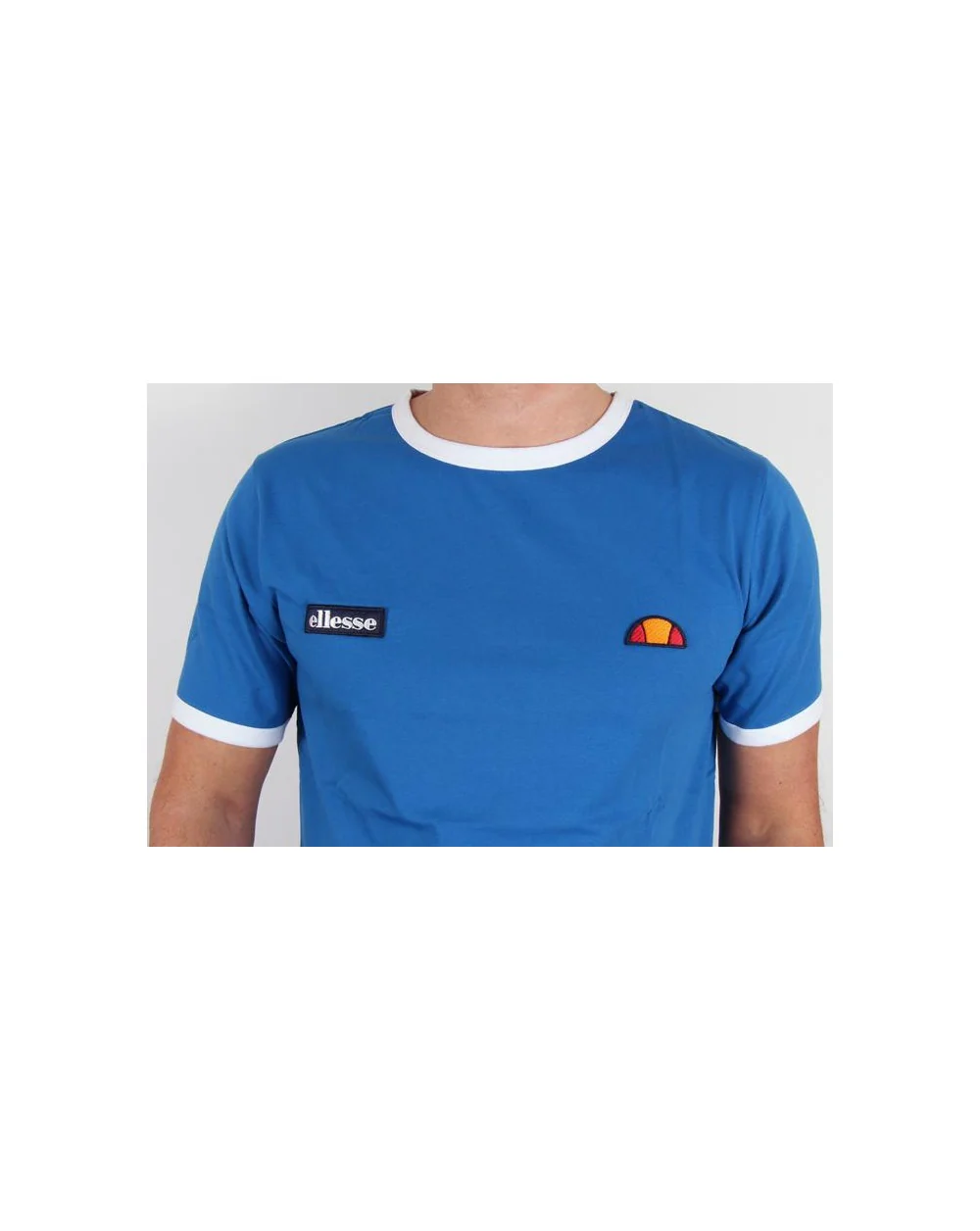 Ellesse Ringer T-shirt Royal - Image 2