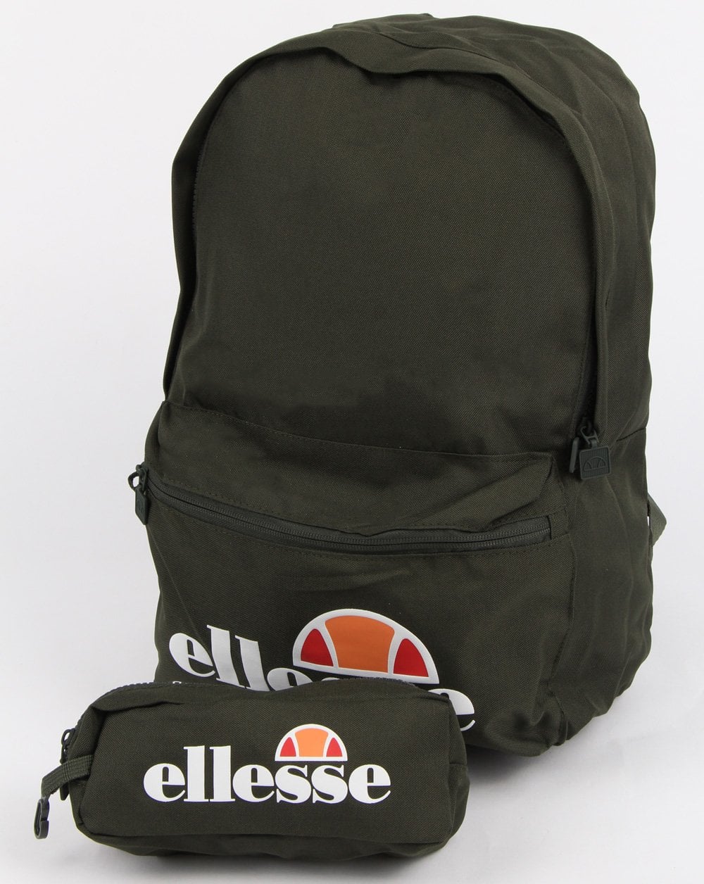 Ellesse Rolby Backpack & Pencil Case Khaki