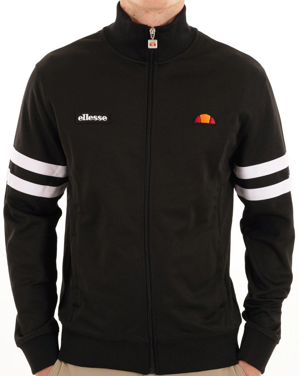 Ellesse Roma Track Top Black/White