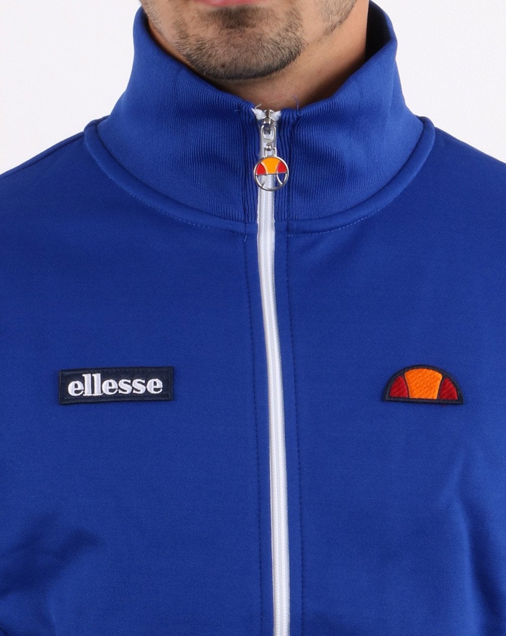 Ellesse Roma Track Top Blue/White - Image 2