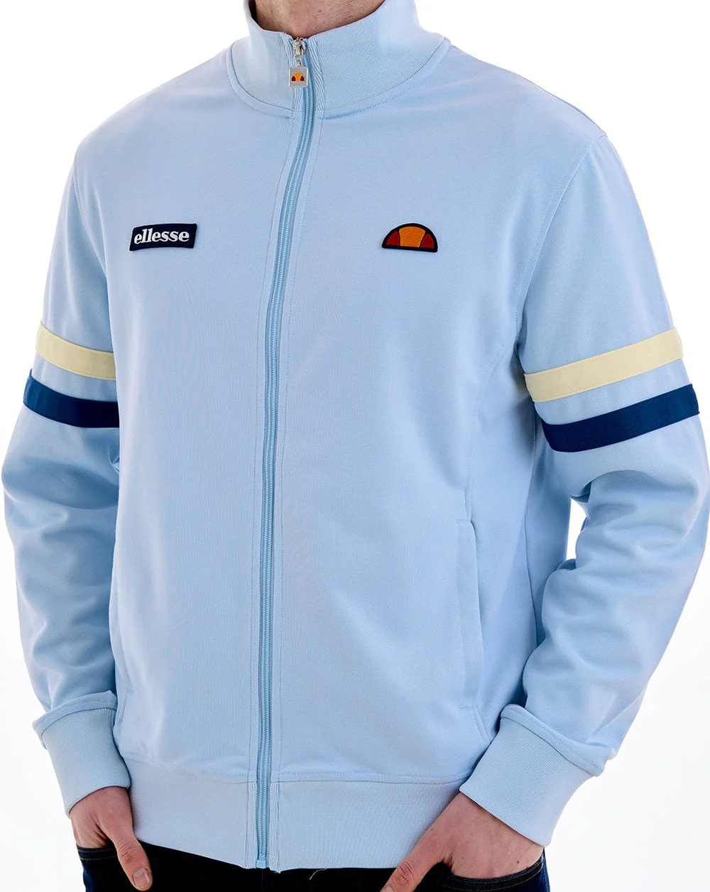 Ellesse Roma Track Top Light Blue - Image 2