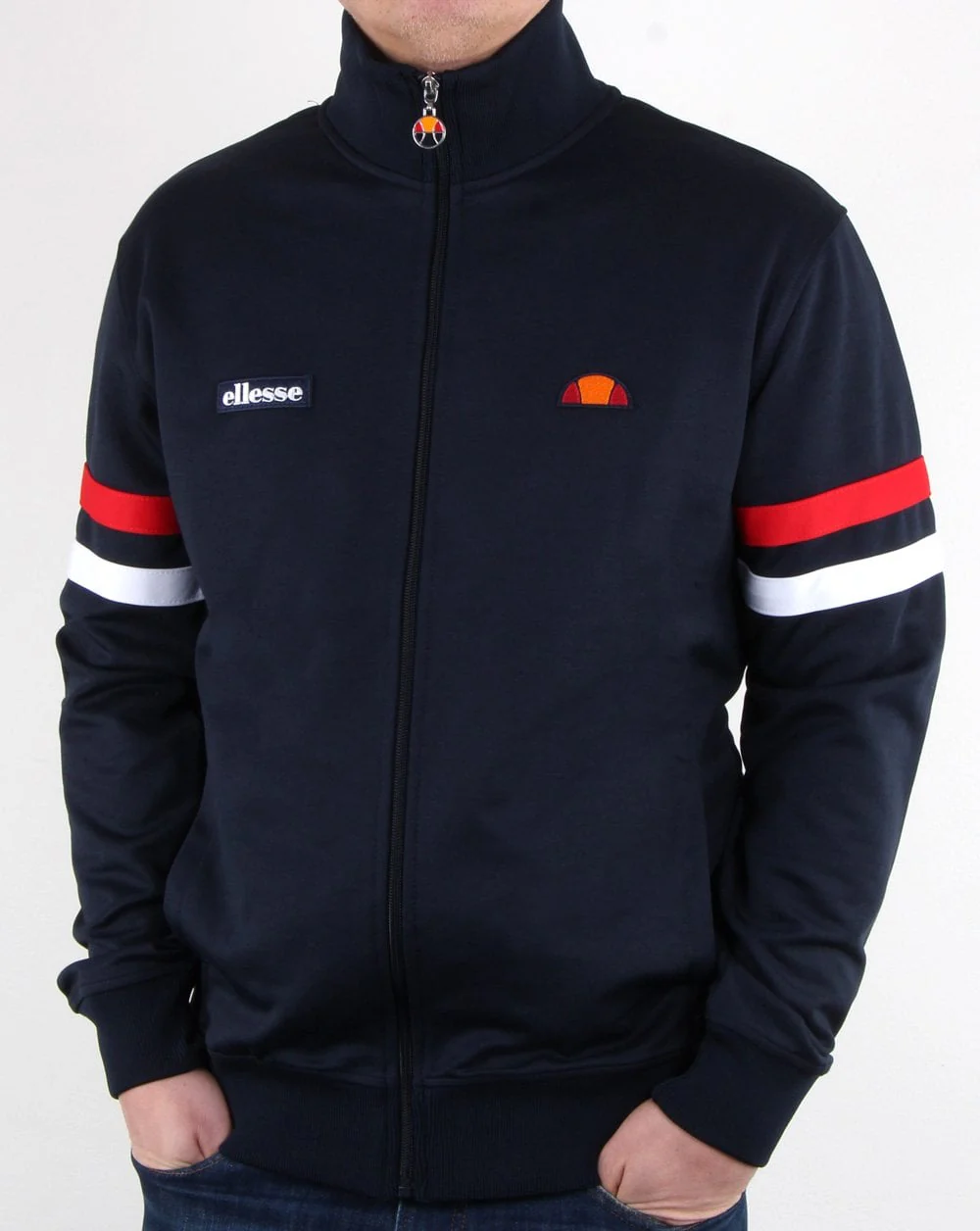 Ellesse Roma Track Top Navy - Image 2