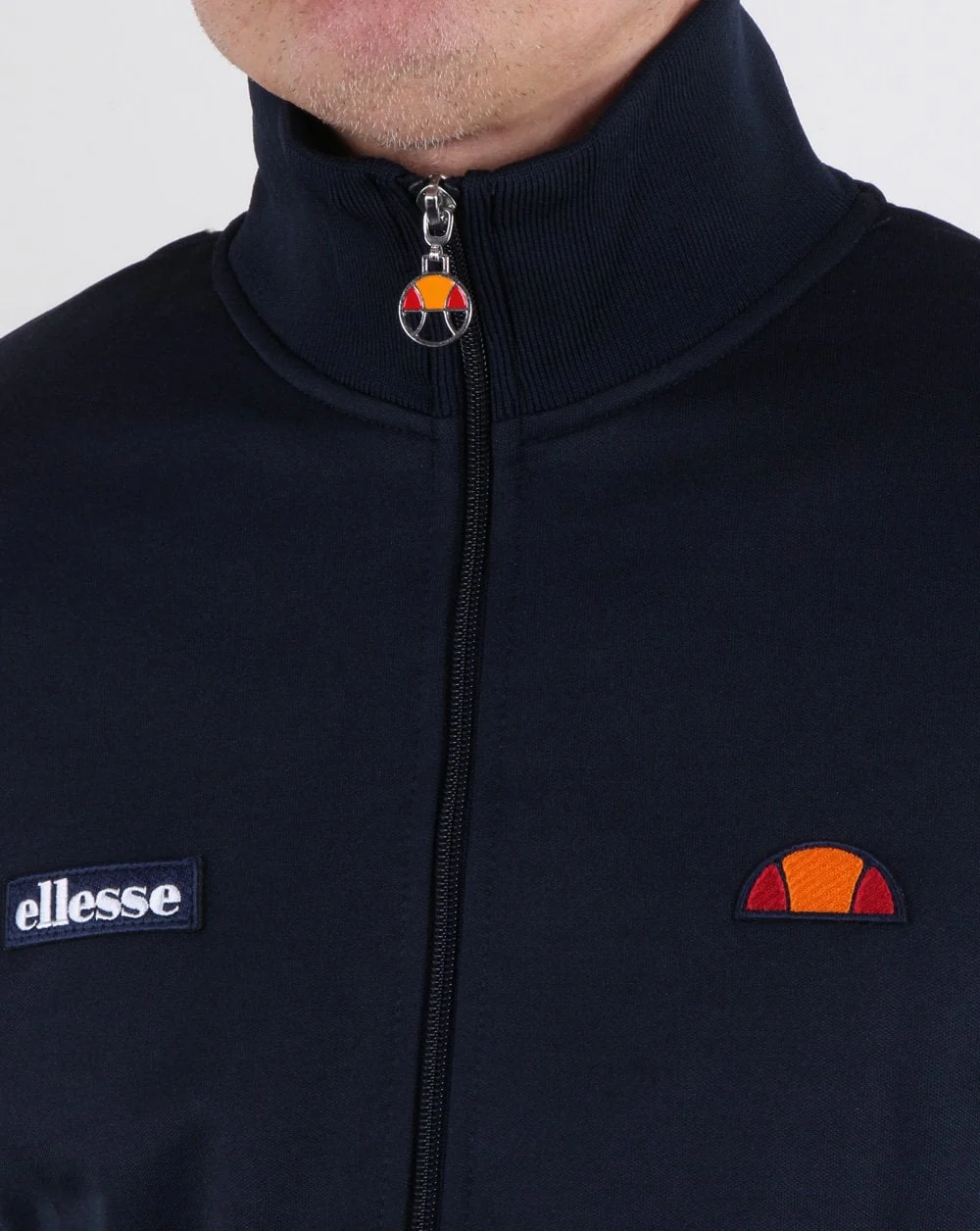 Ellesse Roma Track Top Navy - Image 3