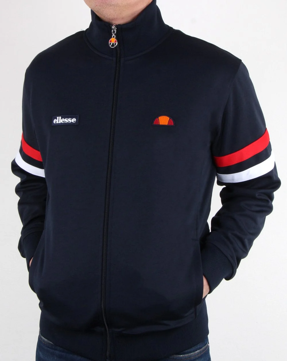 Ellesse Roma Track Top Navy - Image 4