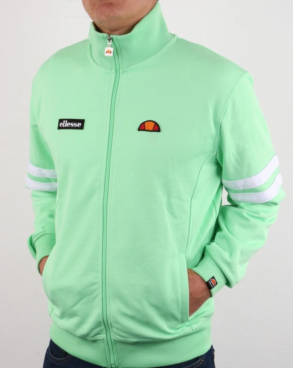 Ellesse Roma Track Top Pastel Green