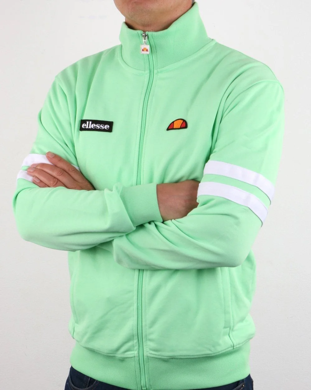 Ellesse Roma Track Top Pastel Green - Image 2