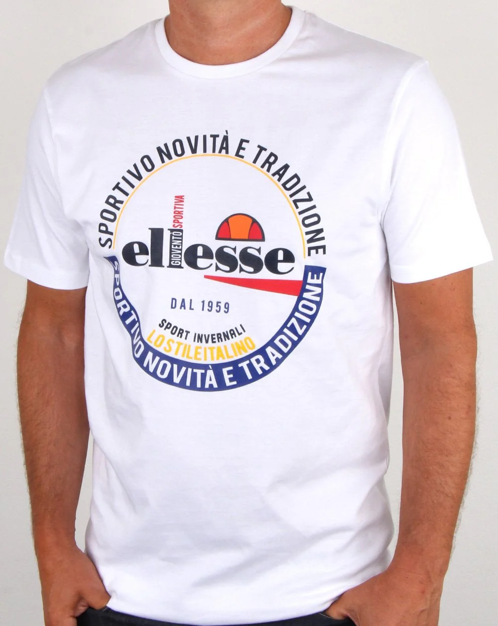 Ellesse Rombio T Shirt White