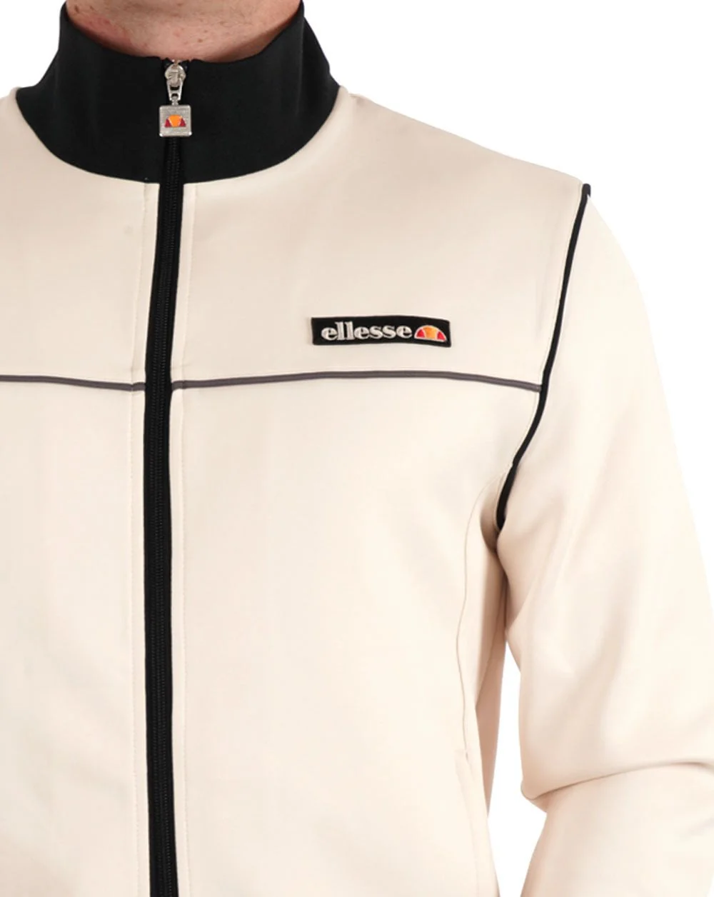 Ellesse San Marino Track Top Off White - Image 2