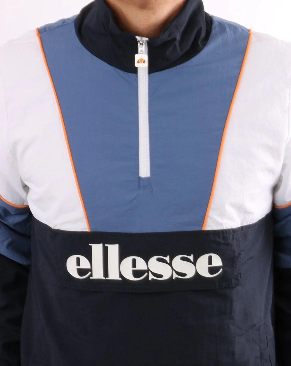 Ellesse Sapor Overhead Jacket Navy - Image 2
