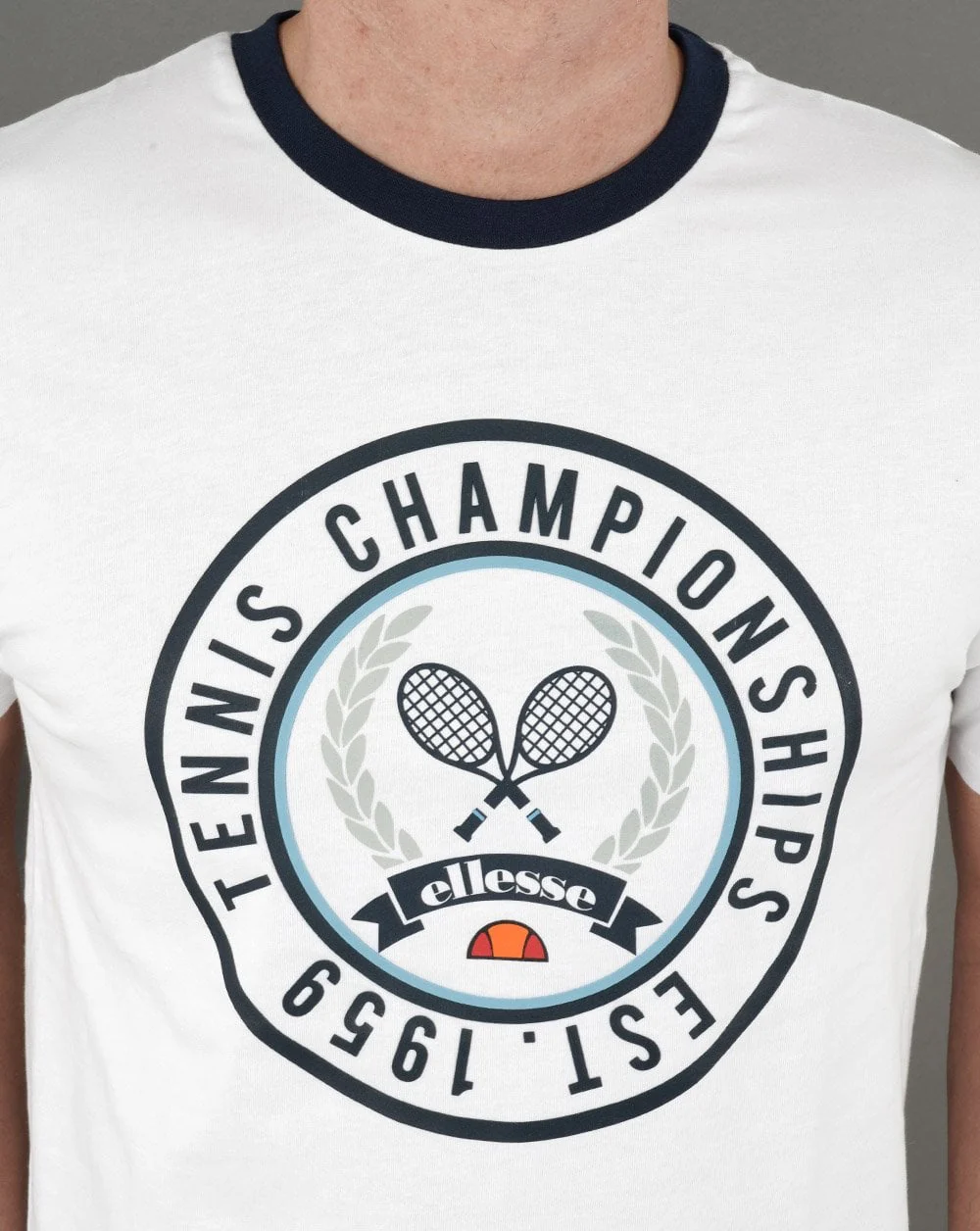 Ellesse Segna T Shirt White - Image 2