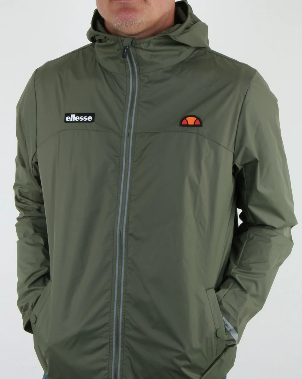 Ellesse Sortoni Jacket Olive Night - Image 4
