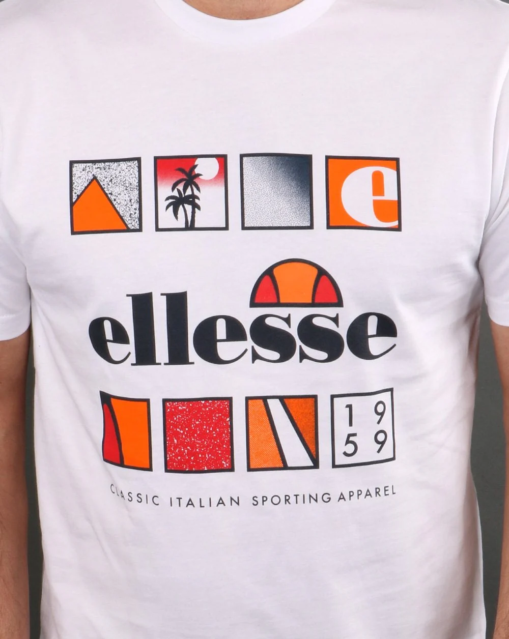 Ellesse Souscri T Shirt White - Image 2