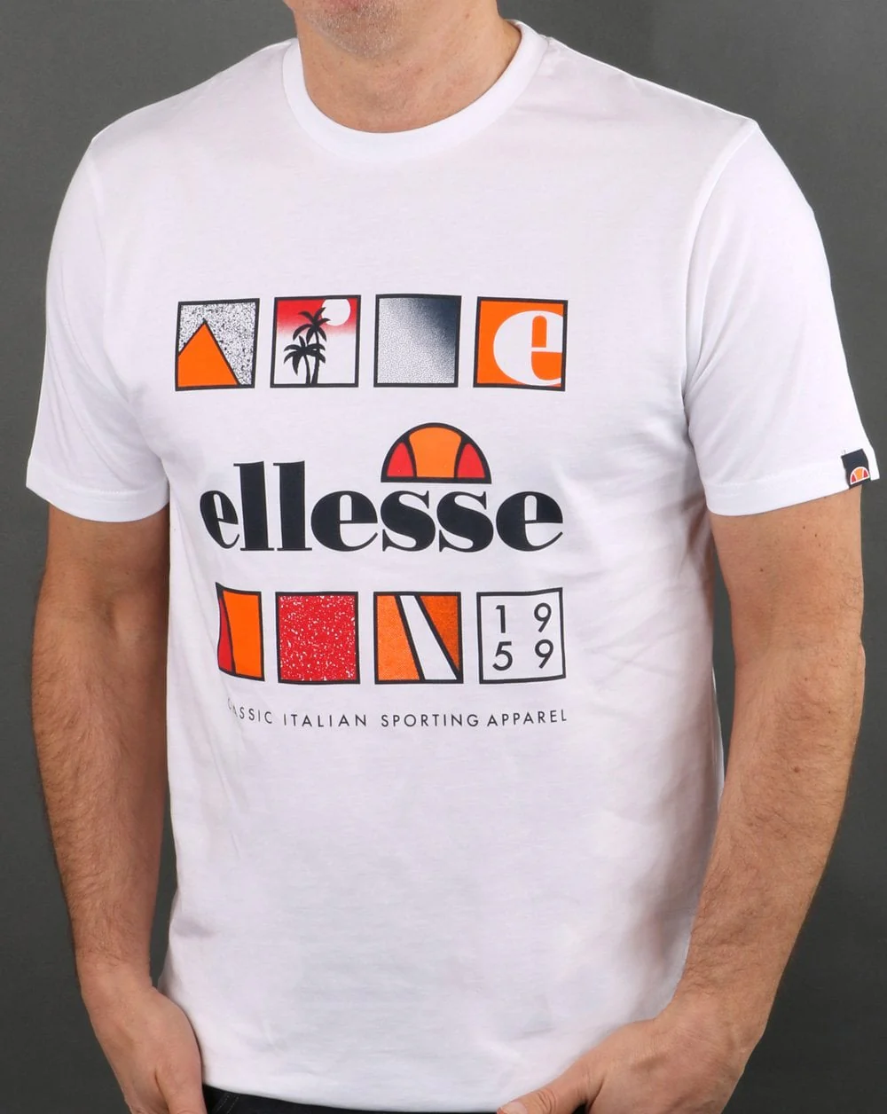 Ellesse Souscri T Shirt White - Image 3