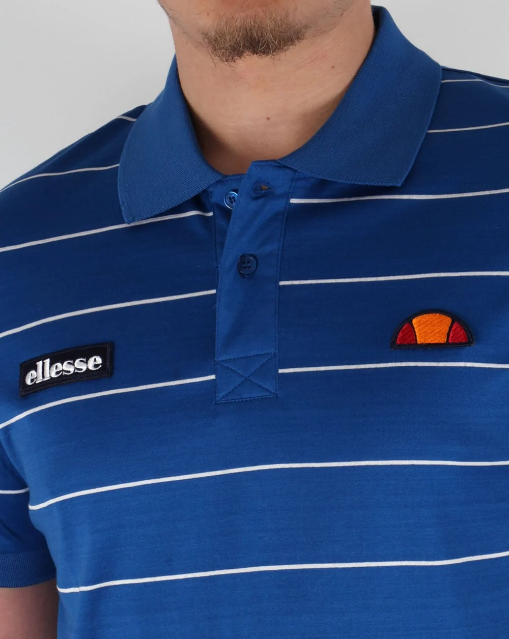 Ellesse Sovana Polo Shirt Royal Blue - Image 2