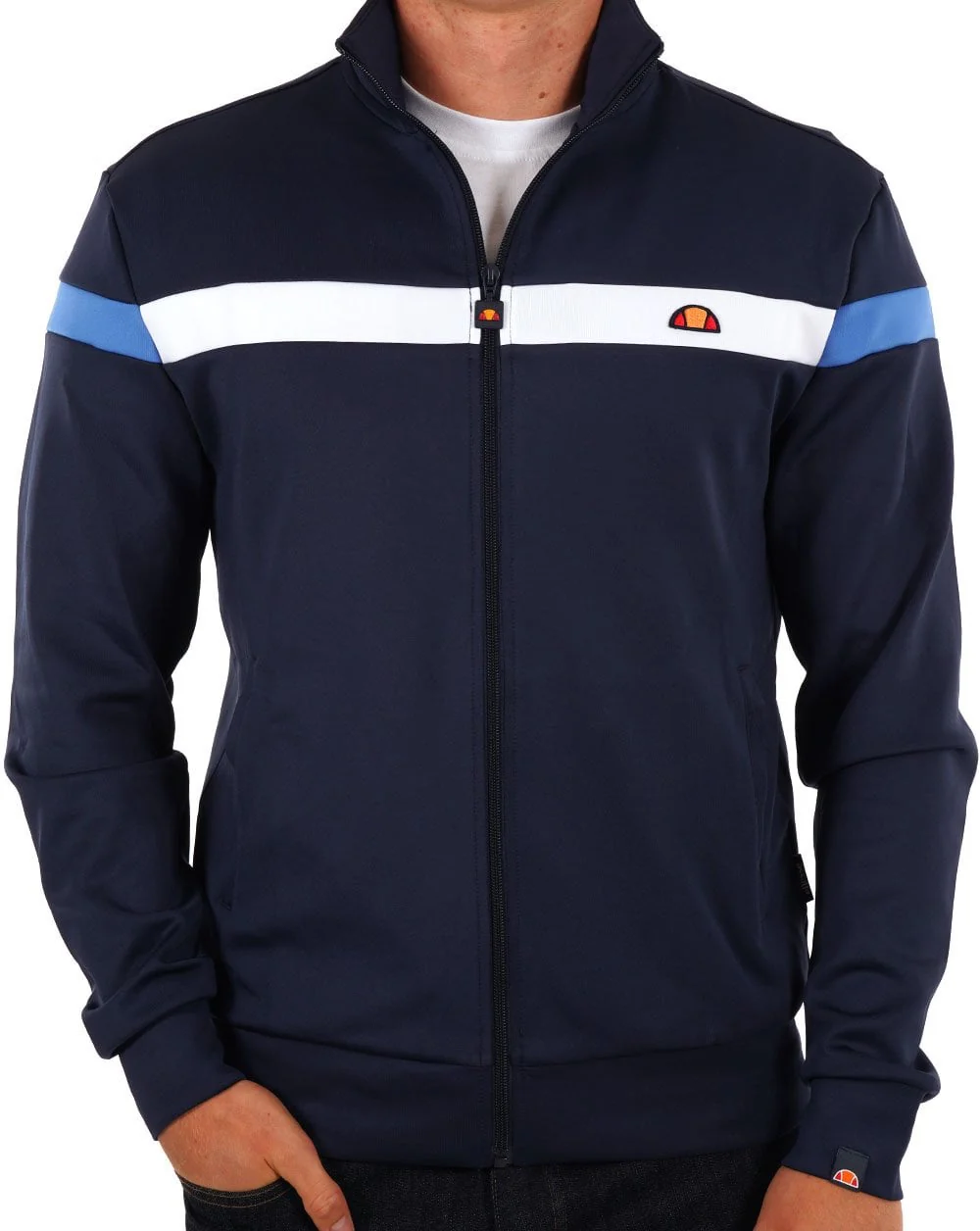 Ellesse Spinella Track Top Navy - Image 3