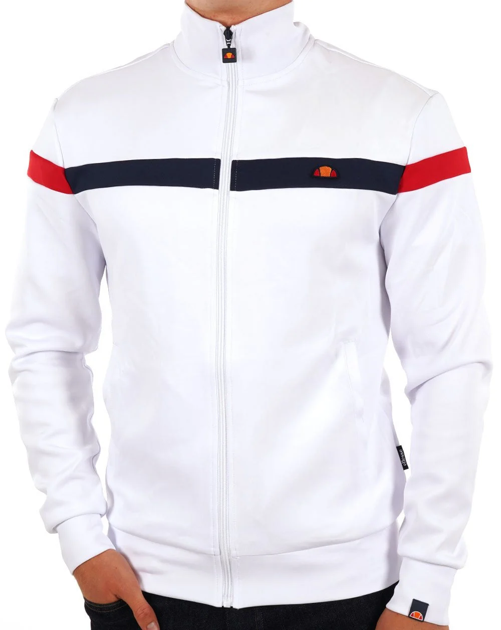 Ellesse Spinella Track Top White