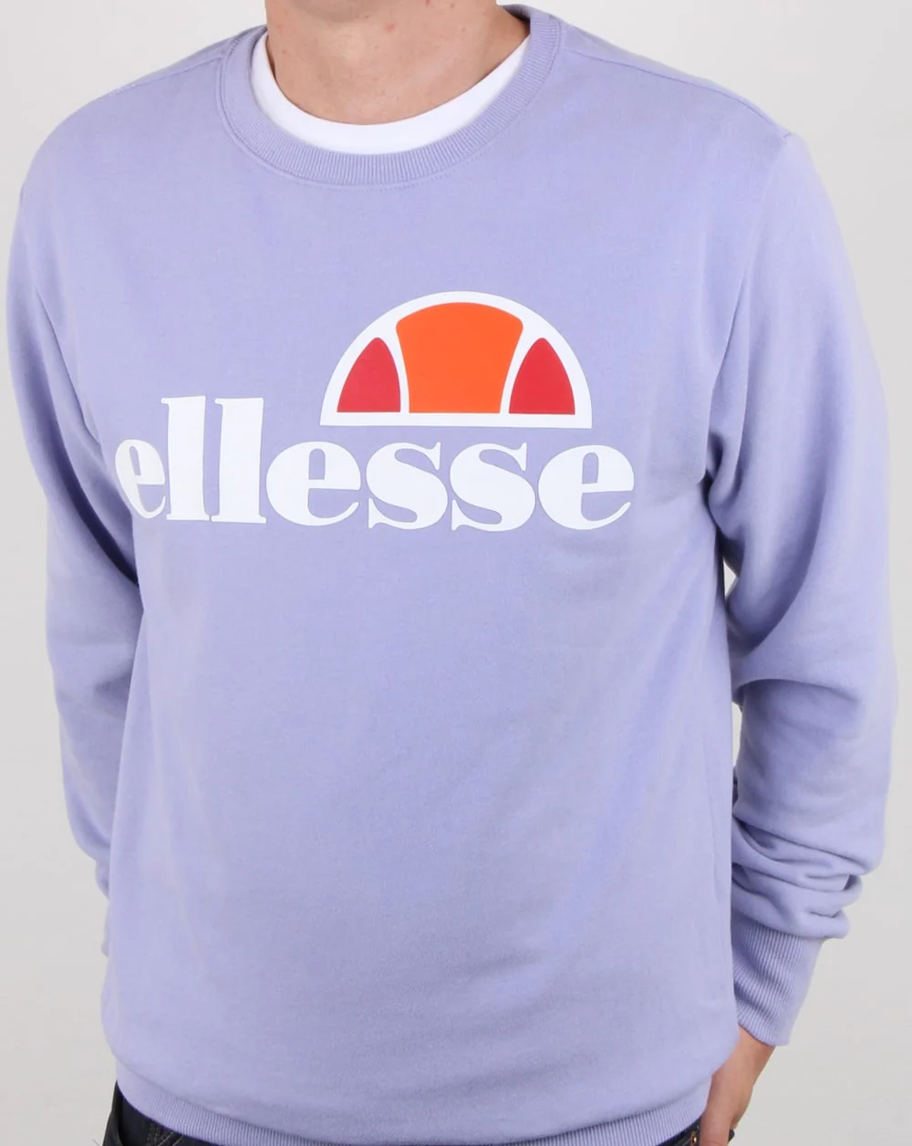 Ellesse Succiso Ii Sweatshirt Sweet Lavender - Image 3