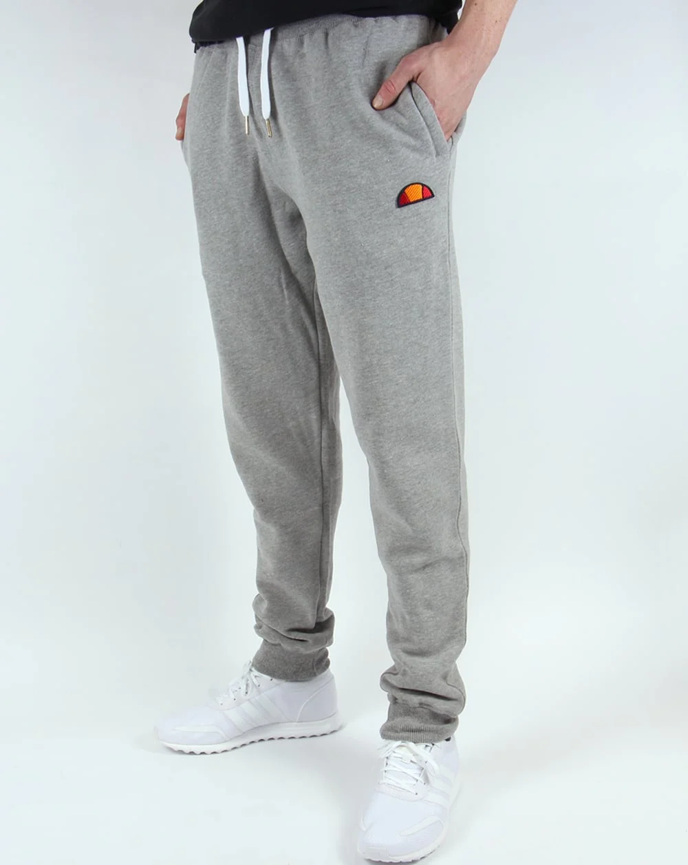 Ellesse Sweat Track Bottoms Grey Marl