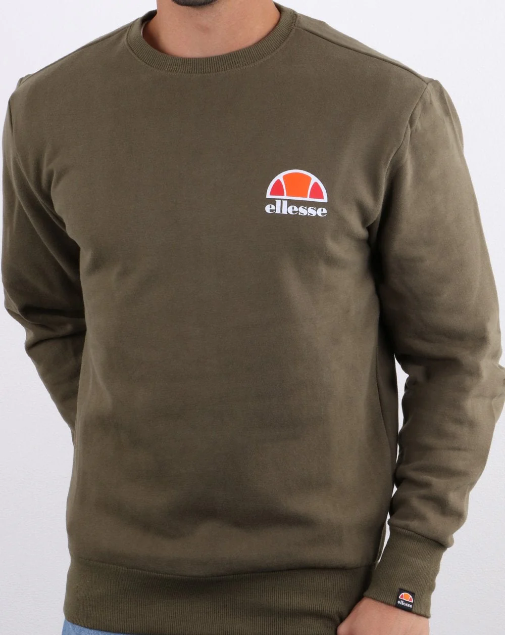 Ellesse Sweatshirt Khaki - Image 3