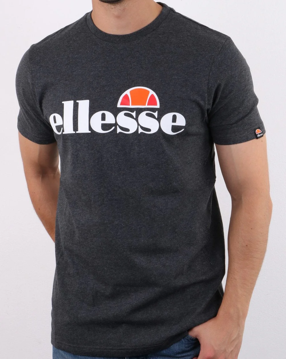Ellesse T Shirt Dark Grey - Image 2