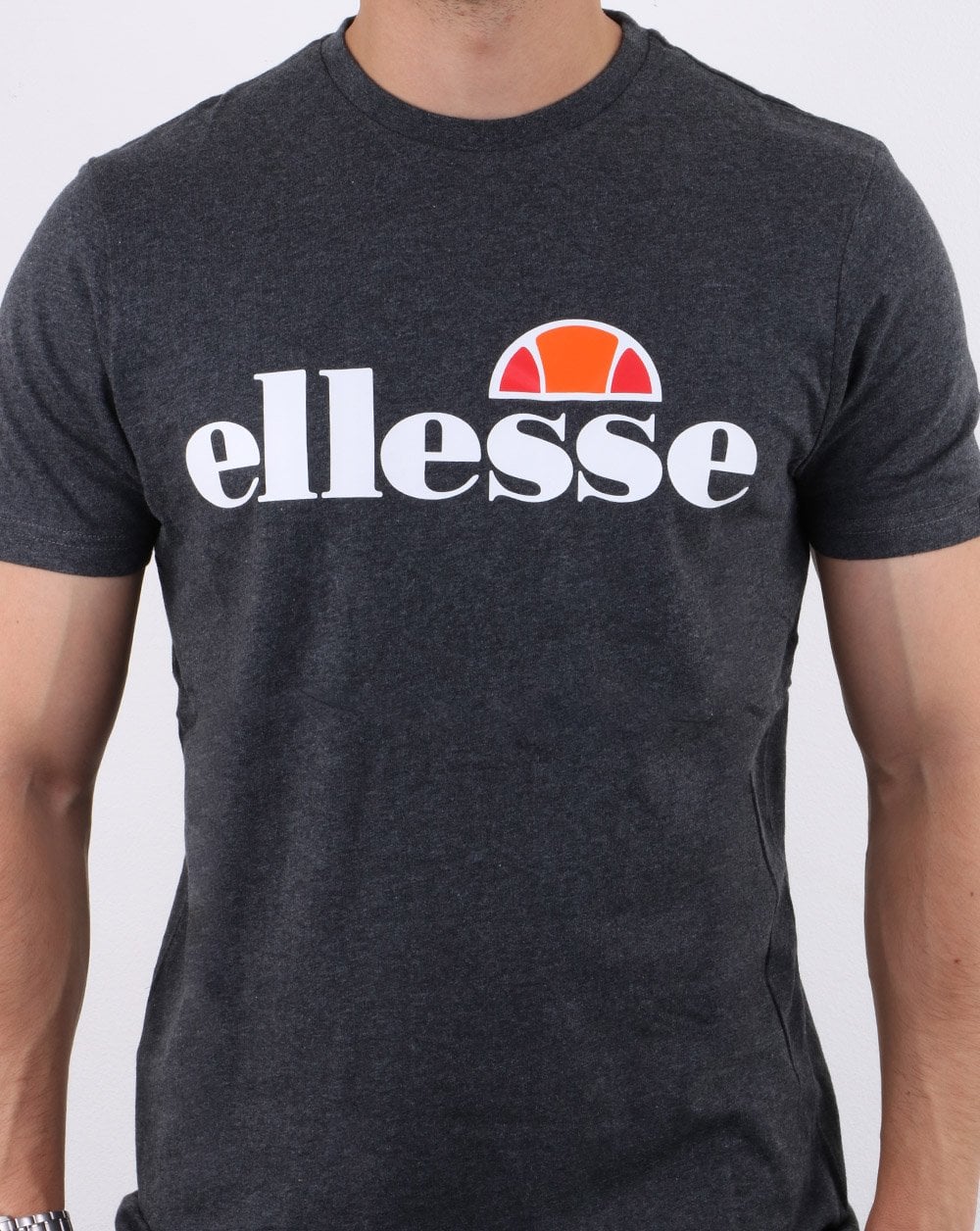 Ellesse T Shirt Dark Grey - Image 4