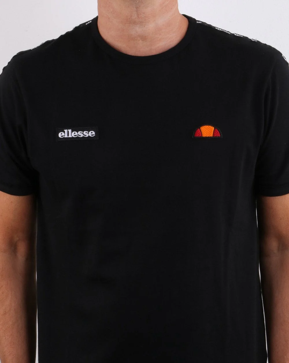 Ellesse Taping T Shirt Black - Image 4