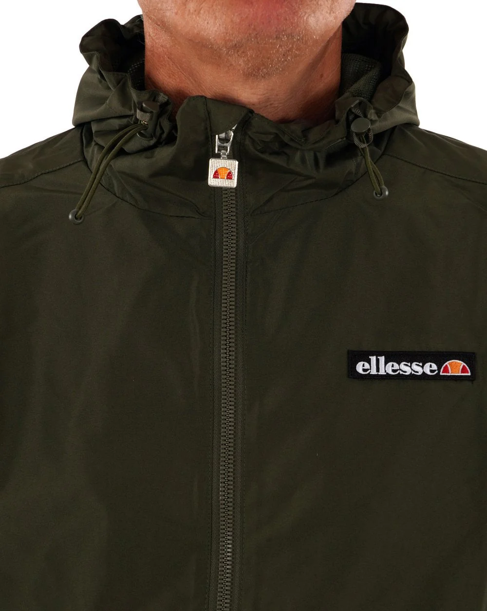 Ellesse Terrace Jacket Dark Olive - Image 2