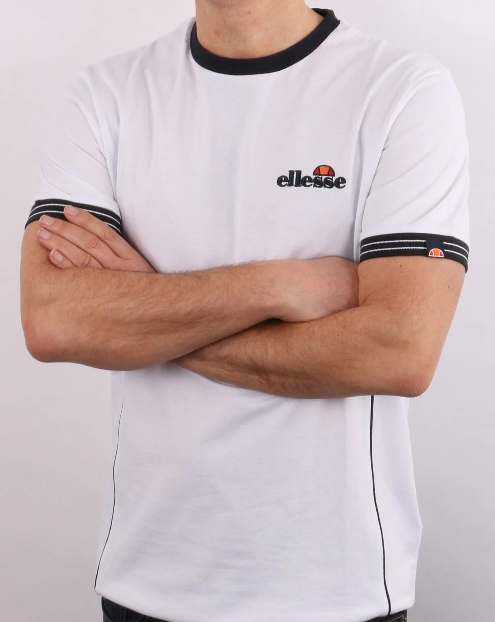 Ellesse Terracotta T Shirt White - Image 2