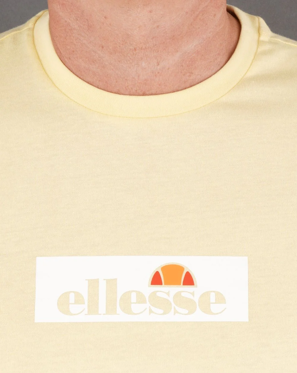 Ellesse Tilanis T Shirt Light Yellow - Image 2