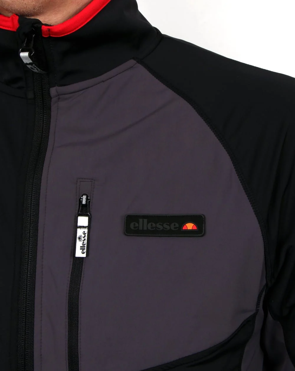 Ellesse Togano Outdoor Performance Top Black - Image 2