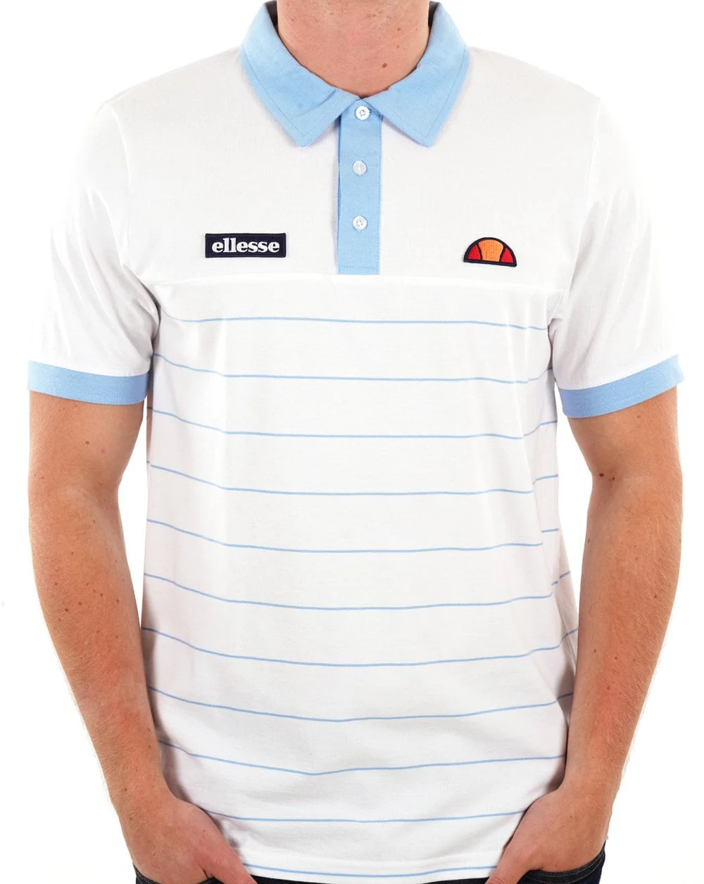 Ellesse Tor Polo Shirt White