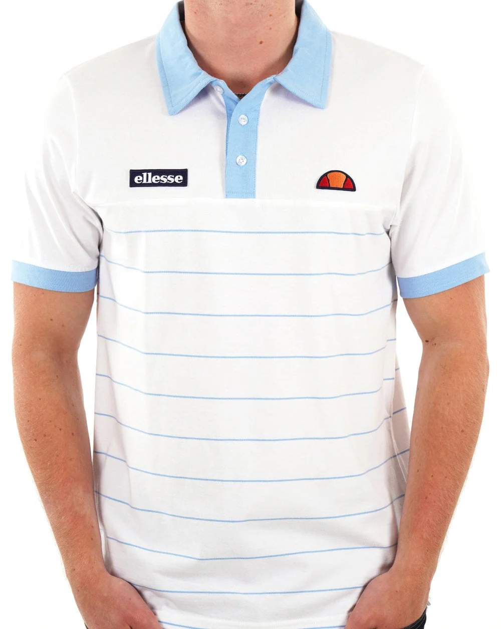 Ellesse Tor Polo Shirt White - Image 3