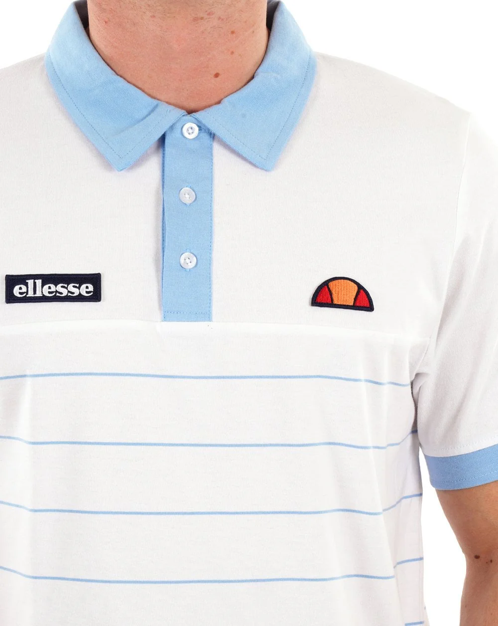 Ellesse Tor Polo Shirt White - Image 4