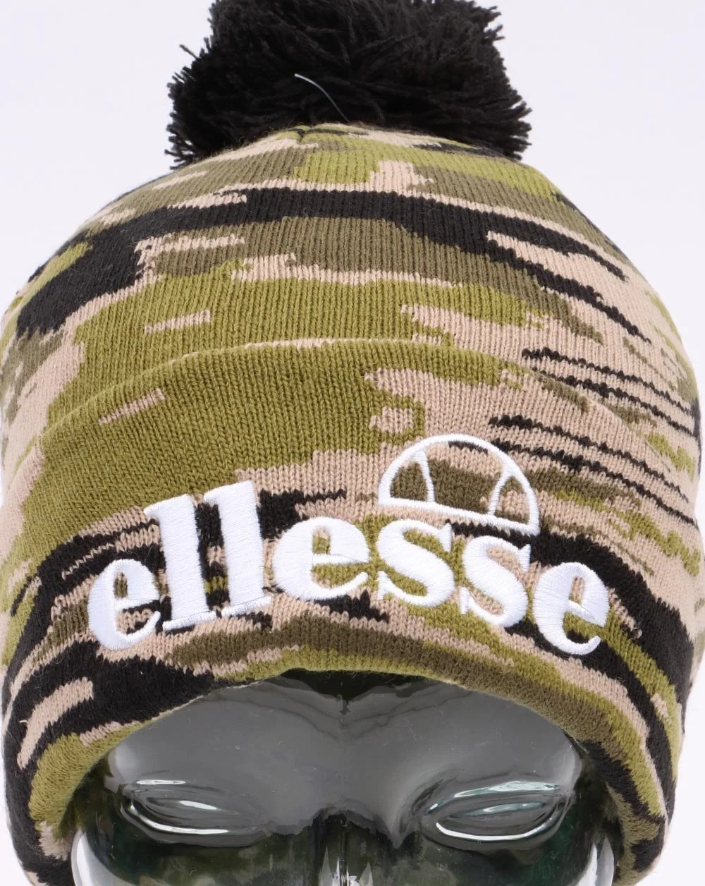 Ellesse Velly Bobble Hat Beanie Camo - Image 2