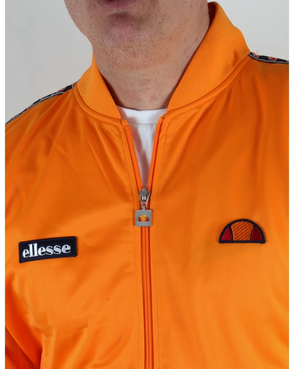 Ellesse Venosa Track Top Orange - Image 3