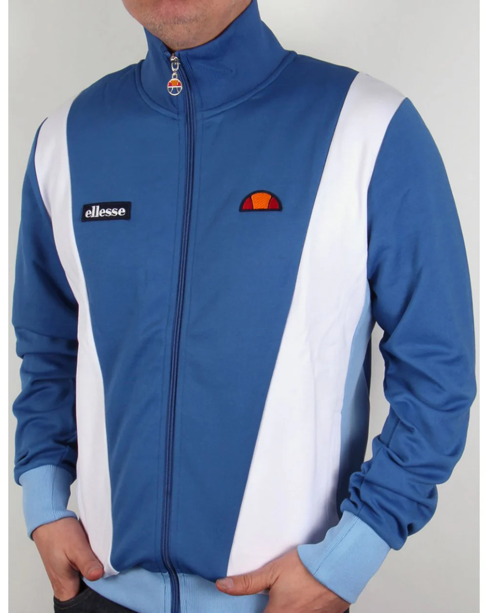 Ellesse Vilas Track Top Bright Cobalt - Image 4