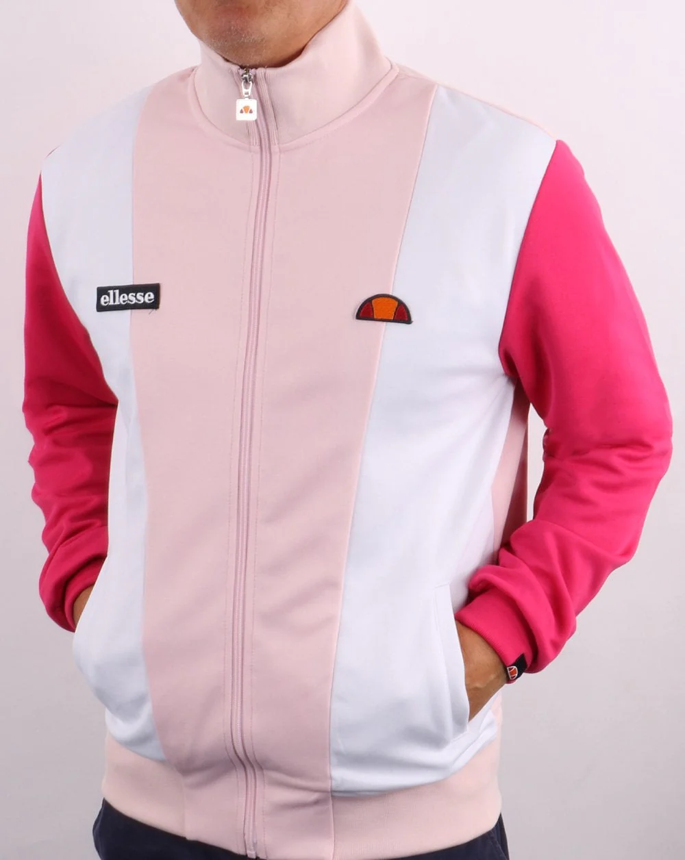 Ellesse Vilas Track Top Pink