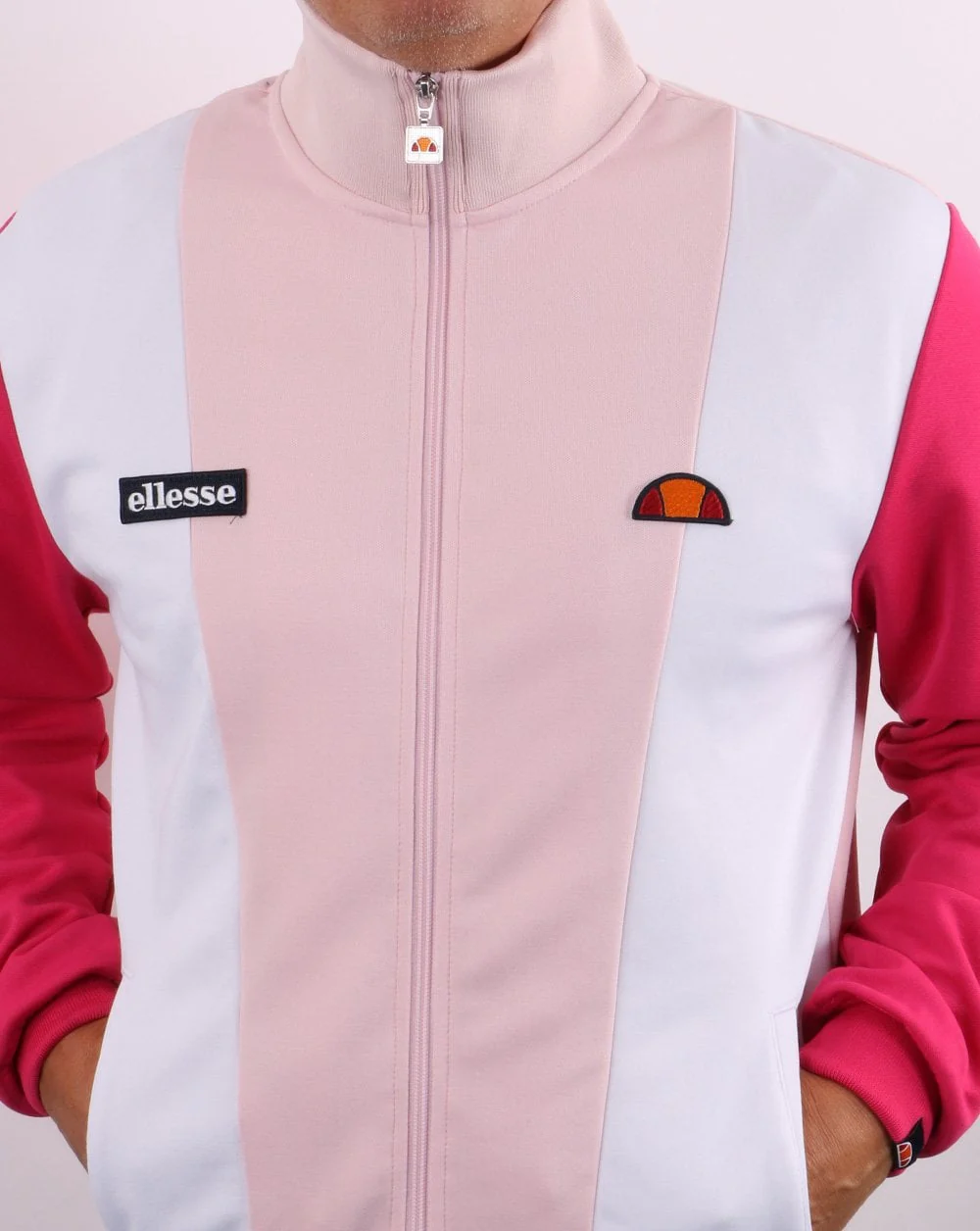 Ellesse Vilas Track Top Pink - Image 4