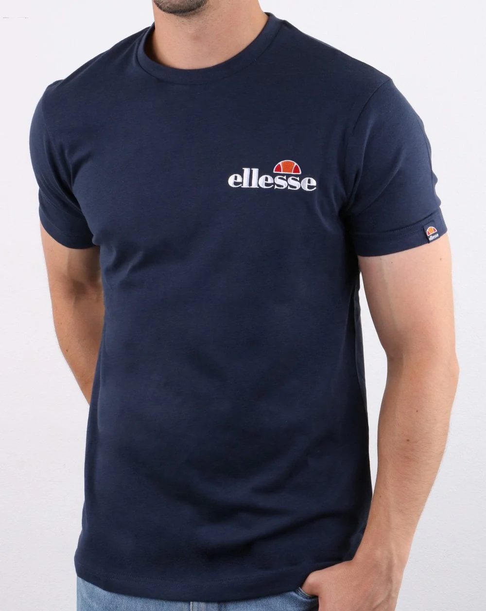 Ellesse Voodoo T Shirt Navy - Image 2