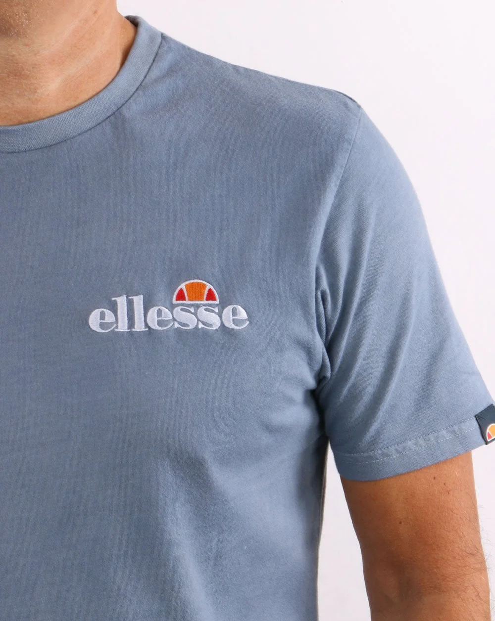 Ellesse Voodoo T Shirt Washed Blue - Image 2
