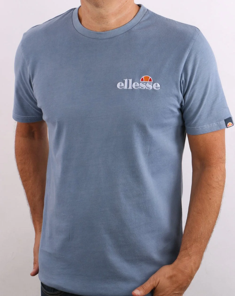 Ellesse Voodoo T Shirt Washed Blue - Image 3