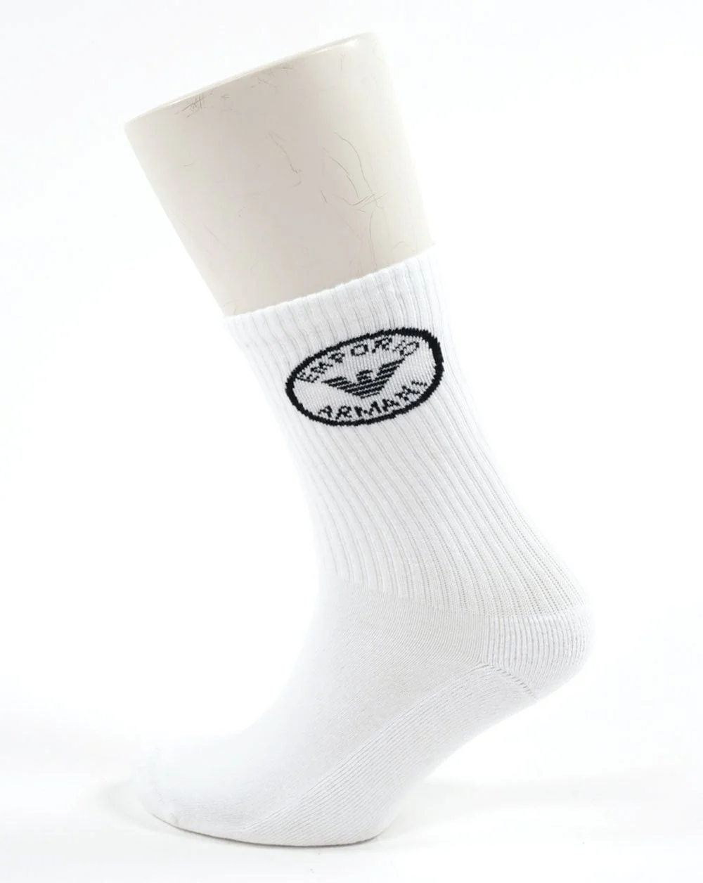 Emporio Armani 3 Pack Socks White/black