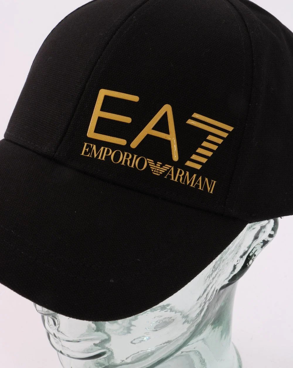 Emporio Armani EA7 Baseball Cap Black/Gold - Image 2