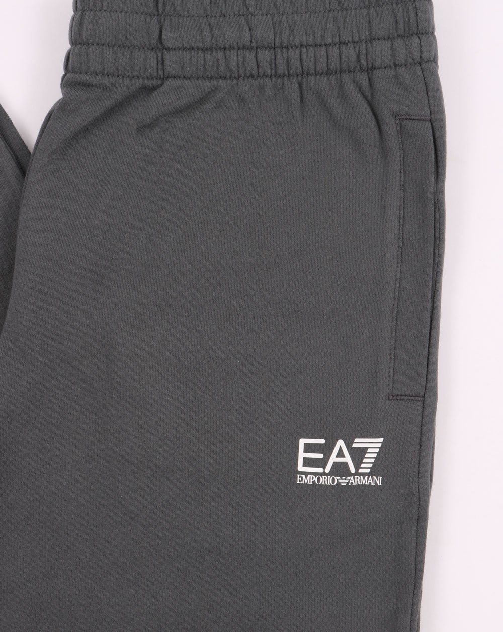 Emporio Armani EA7 Classic Joggers Metal Grey - Image 2