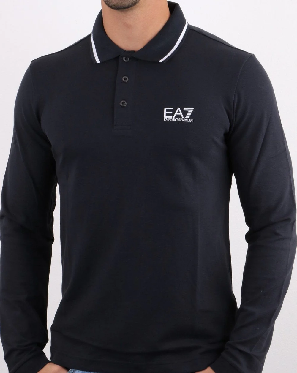 Emporio Armani EA7 Polo Shirt Navy Blue