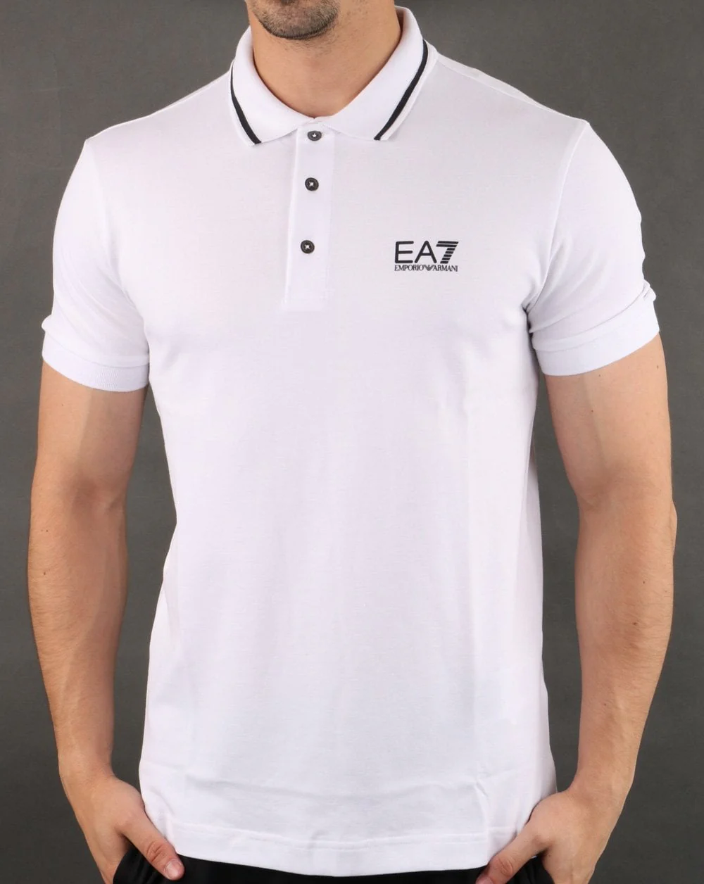Emporio Armani EA7 Polo Shirt White