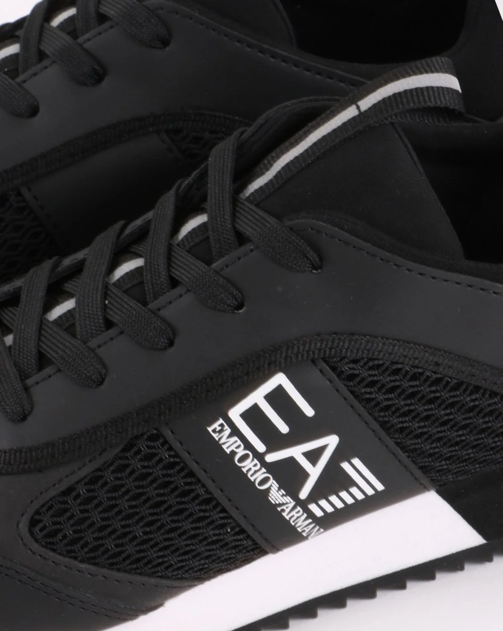 Emporio Armani EA7 Runner Trainer Black/white - Image 4