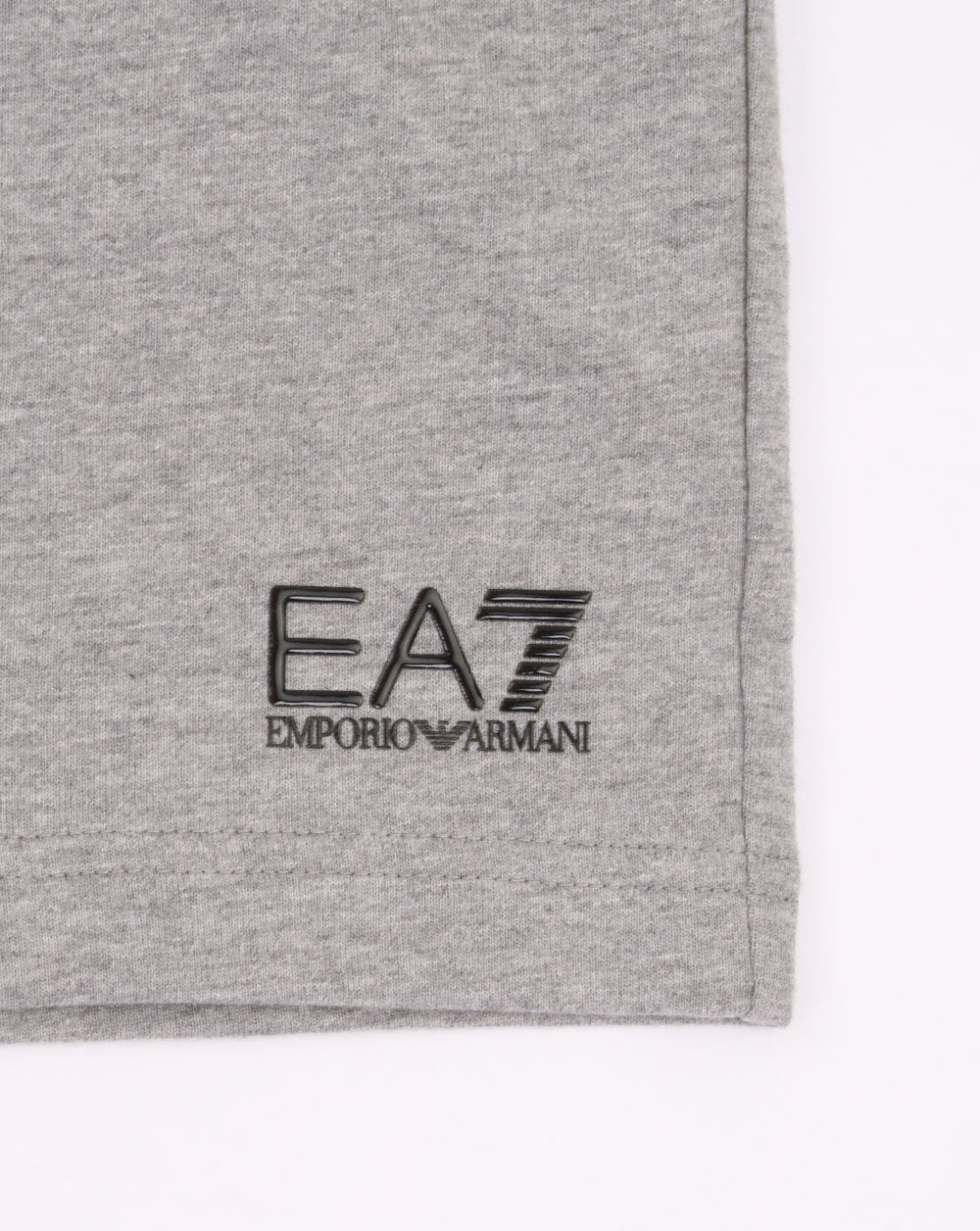 Emporio Armani EA7 Sweat Shorts Grey Marl - Image 2