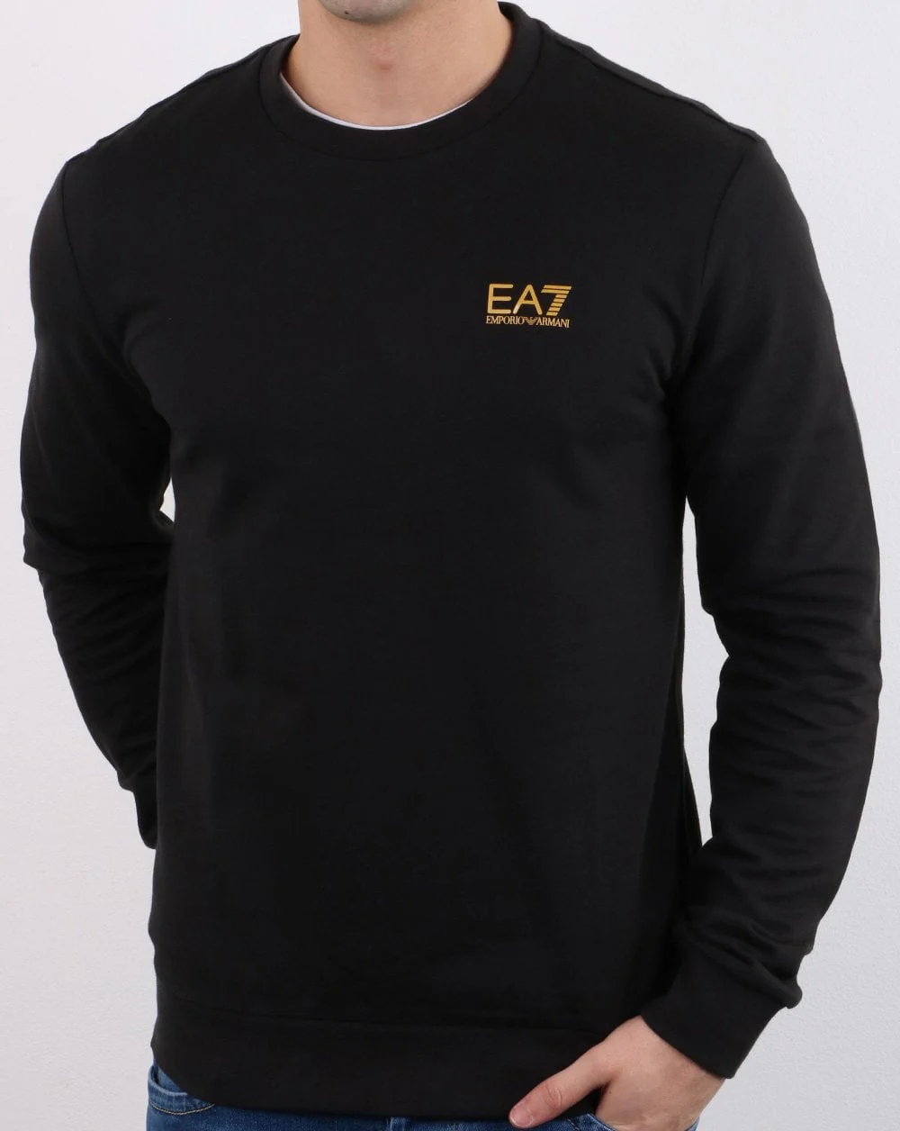 Emporio Armani EA7 Sweatshirt Black - Image 2